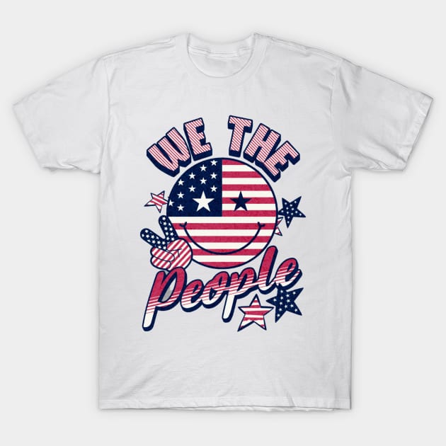 We the People T-Shirt by Helen Morgan